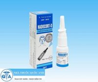 Thuốc xịt tai, mũi, họng Hadocort-D (Hộp 1 lọ x 15ml)