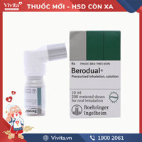 Thuốc xịt trị hen Berodual I Bình 200 lần xịt