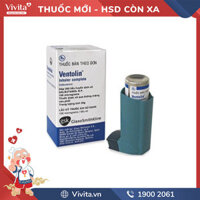 Thuốc xịt trị hen Ventolin Inhaler 100mcg