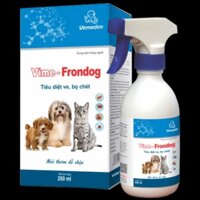 Thuốc xịt trị ve, rận cho chó mèo Vime - Frondog