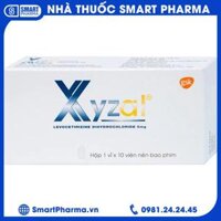 Thuốc Xyzal 5mg GSK trị viêm mũi dị ứng theo mùa (1 vỉ x 10 viên)