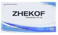 Thuốc Zhekof 40mg điều trị bệnh tăng huyết áp, dự phòng biến cố tim mạch