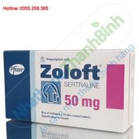 Thuốc Zoloft 50mg - Điều trị bệnh trầm cảm