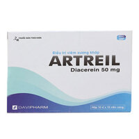 Thuốc Artreil 50mg, điều trị triệu chứng cho các bệnh nhân thoái hóa khớp