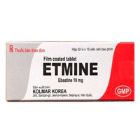 Thuốc Etmine 10mg điều trị viêm mũi dị ứng, nổi mề đay vô căn mạn tính