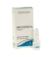 Thuốc Mycoster 8% 3ml (Ciclopirox 8%) điều trị nấm móng hiệu quả