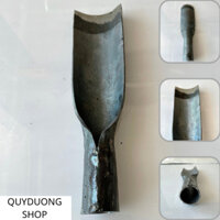 Thuổng đào đất, bấng cây làm bằng thép nhíp ô tô xịn nhà rèn NẶNG 1KG