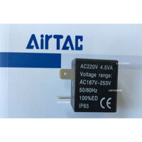 Thương hiệu Đài Loan Van điện từ khí nén Yadeke AC220V Cuộn dây 4.5VA Thương hiệu Mới 100% Chính hãng Chính hãng