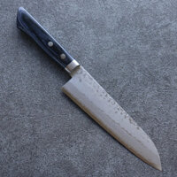 Thương hiệu Kunihira Thái Lưu Sairyu VG10 Thép Damascus Dao đa năng Gyuto dao Nhật 170mm chuôi dao gỗ xanh navy