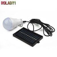 [Thương hiệu mới] Bóng đèn năng lượng mặt trời 15W được sạc ngoài trời ing + Pin