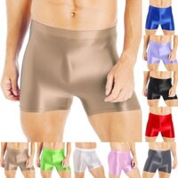 [Thương hiệu mới] Quần short nam bóng loáng mịn Quần Yoga thể thao Quần áo bơi Quần legging [MARIT-VN]