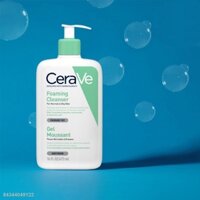 【thương hiệu mới】▤۞┅Sữa Rửa Mặt CeraVe Foaming Cleanser Giúp Làm Sạch Sâu Dành Cho Da Dầu 473ml