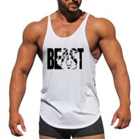 Thương hiệu Nam Tập Gym Tank Top Áo Vest Không Tay