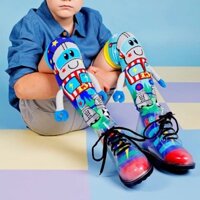 Thương hiệu ngoại thương Úc, tất dài cho bé trai, tất dài robot hoạt hình 3D, vui nhộn, sáng tạo, trang phục biểu diễn