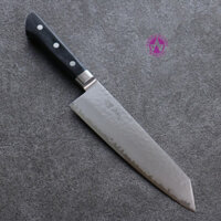 Thương hiệu Seisuke thép VG5 dao rèn thủ công Kasumitogi Dao đa năng Santoku (Kiritsuke) dao Nhật 190mm chuôi gỗ Pakka