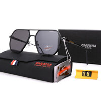 Thương Hiệu Thời Trang 2025 Kính Mát Bảo Vệ Mắt Vuông Du Lịch Nam Carrera Kính Mát UV400 36