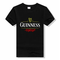 Thương Hiệu Thời Trang Mới Guinness Bia Vintage Logo Nam Áo Thun Nữ Áo nam Thương Hiệu Áo nam Mùa Hè cotton Áo Tee