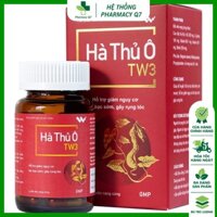 Thương hiệu : TW3 Viên uống Hà Thủ Ô TW3 Ha Thu O Tw3 hỗ trợ giảm nguy cơ tóc bạc sớm, gãy rụng tóc (30 viên)Pharmacy Q7