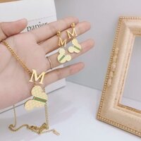 Thường Ngày Lv Vòng Cổ Dây Chuyền Chữ Logo Louis Vuitton Choker Thép Titan Chống Thấm Nước Chống Rỉ Mặt Dây Chuyền Nam Nữ Trang Sức 233