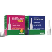 Thụt táo bón Endolax giải quyết táo bón nhanh chóng an toàn hiệu quả (6 ống)