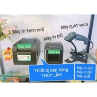 [THÙY LÂM] Bộ 3 thiết bị bán hàng: Máy in hóa đơn K80, Máy in tem mã vạch, Máy quét mã vạch. Thiết bị tính tiền cho shop