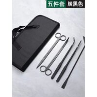 Thủy Sinh Kéo Sóng Thép Không Gỉ Cắt Dài Nhíp Kẹp Tảo Cạp Bể Cá Trồng Cảnh Quan Cắt Tỉa Bộ Dụng Cụ