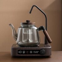 Thủy tinh sôi bơm thông minh gốm điện lò nấu đun nước chuyên dụng hấp một mảnh ấm trà