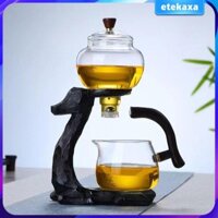 Thủy Tinh Tự Động Bộ Nhỏ Giọt Nồi Trà Nhỏ Giọt Trà Làm Trà Ô Long Bộ Trà Tự Động Cho Gia Đình