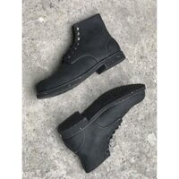 thuy2 Giày cao cổ nam da bò Beckman Boots Black thuy2