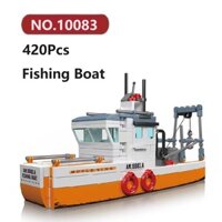 ✨Thuyền đánh cá Đồ Chơi Lắp Ráp Mô Hình 420Chi Tiết Mould King Ship Lắp Ghép Xếp Hình