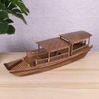 Thuyền Đánh Cá Gỗ Chắc Chắn Phòng Khách Quà Tặng Đồ Chơi Hình Sinh Nhật Cậu Bé Mô Hình Trang Trí