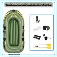 Thuyền Kayak Bơm Hơi 3 Người WILDUSA 125x230cm + Full Phụ Kiện ⚜️SimonShop⚜️