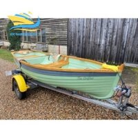 Thuyền kiểu Âu giá tốt tại xưởng sản xuất cano, ghe, thuyền, kayak, xuồng nhựa composite, dã ngoại, câu cá TES31