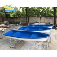 Thuyền nhựa dã ngoại kiểu thái nhựa composite giá tại Xưởng sản xuất các mẫu ghe, xuồng câu cá, kayak, cano TES26