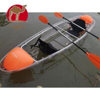 Thuyền Nhựa Trong Suốt 3m5 Giá Xưởng - Chuyên Xuồng Ghe Ba Lá, Thuyền Câu Cá, Vỏ Lãi Đi Sông SPL40