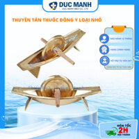 Thuyền tán thuốc đông y bằng đồng loại nhỏ, thuyền nghiền thuốc, cối nghiền thuốc