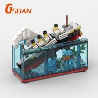 [Thuyền tàu Titanic sáng tạo] Khối xây dựng Đồ chơi sáng tạo Quà tặng cho trẻ em Đồ chơi lắp ráp giáo dục DIY 243 CÁI Gạch