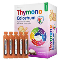Thymono Colostrum, bổ sung thymomodulin, kẽm và các vitamin