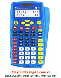 TI-15 EXPLORER, Máy tính Texas Instruments TI-15 EXPLORER ELEMENTARY chính hãng _Bảo hành 2 năm | CÒN HÀNG