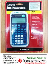 TI-34 MULTIVIEW, MÁY TÍNH KHOA HỌC TEXAS INSTRUMENTS TI-34 MULTIVIEW DÀNH CHO HỌC SINH-SINH VIÊN-GIÁO VIÊN | CÒN HÀNG
