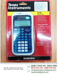 TI-34 MULTIVIEW, Máy tính khoa học Texas Instruments TI-34 MULTIVIEW dành cho Học Sinh-Sinh Viên-Giáo Viên |CÒN HÀNG