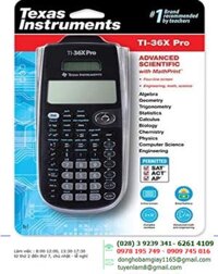 TI-36X PRO, Máy tính khoa học lập trình Texas Instruments TI-36X PRO dành cho Học Sinh-SInh viên-Giáo Viên | CÒN HÀNG