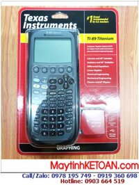 Ti-89 Titanium, Máy tính khoa học lập trình vẽ đồ thị Texas Instruments Ti-89 Titanium chính hãng |HÀNG CÓ SẲN