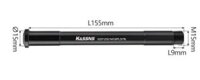 Ti axle cho phuộc Fox / RockShox 15 x 110 15*155L(M15*1.5-9L ) / 15*158L(M15*1.5-9L)