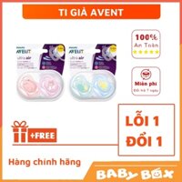 Ti giả avent - ty giả chỉnh nha chống vẩu cho bé - BabyBox