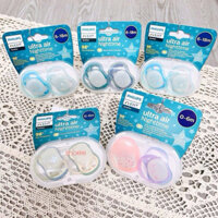 Ti giả Avent Ultra Air hỗ trợ chỉnh nha đầu dẹt chính hãng