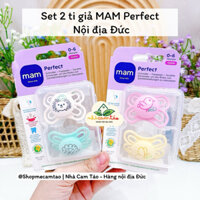 Ti giả chỉnh nha cho bé MAM Perfect (0 - 6M) / (6 - 16M) nội địa Đức
