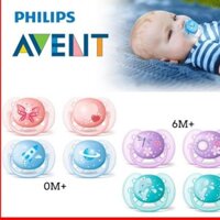 Ti giả chỉnh nha đầu dẹt Philips Avent Ultra Air, Ultra Soft Cam kết chính hãng OIBECUNG