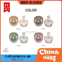 Ti Giả Silicone Chỉnh Nha Chống Vẩu Hàn Quốc MOYUUM