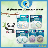 Ti Giả Thông Khí, Chỉnh Nha Avent Ultra Air Cho Bé 0-6 Tháng Và 6-18 Tháng Giúp Trấn An Tự Ngủ MECAHEO